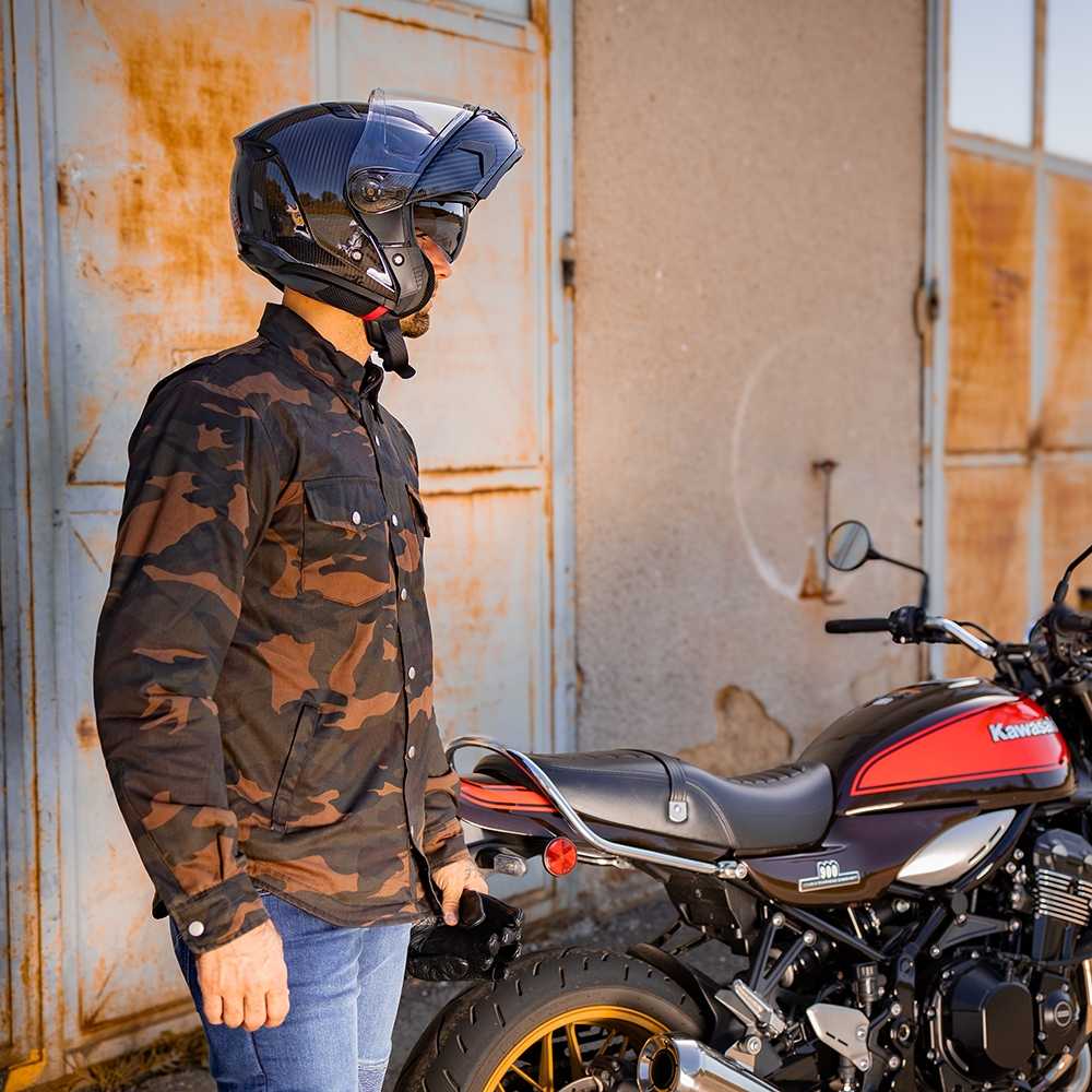 Motociklo marškinėliai BOS Lumberjack