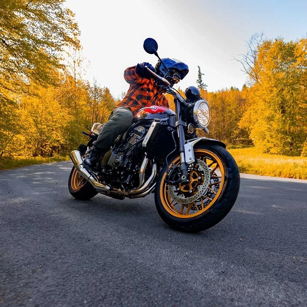 Motociklininko marškiniai BOS Lumberjack