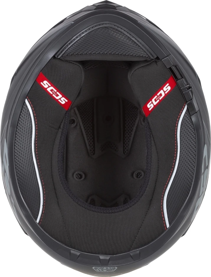 Motorcycle Helmet Cassida Integral GT 2.1 Flash Matte Juodas/Dark Gray