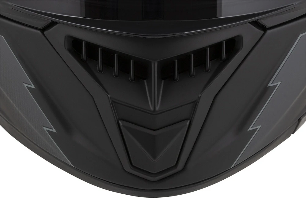 Motociklo šalmas Cassida Integral GT 2.1 Flash, matinė juoda / tamsiai pilka