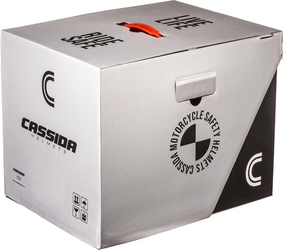 Motociklo šalmas Cassida Integral GT 2.1 Flash, matinė juoda / tamsiai pilka