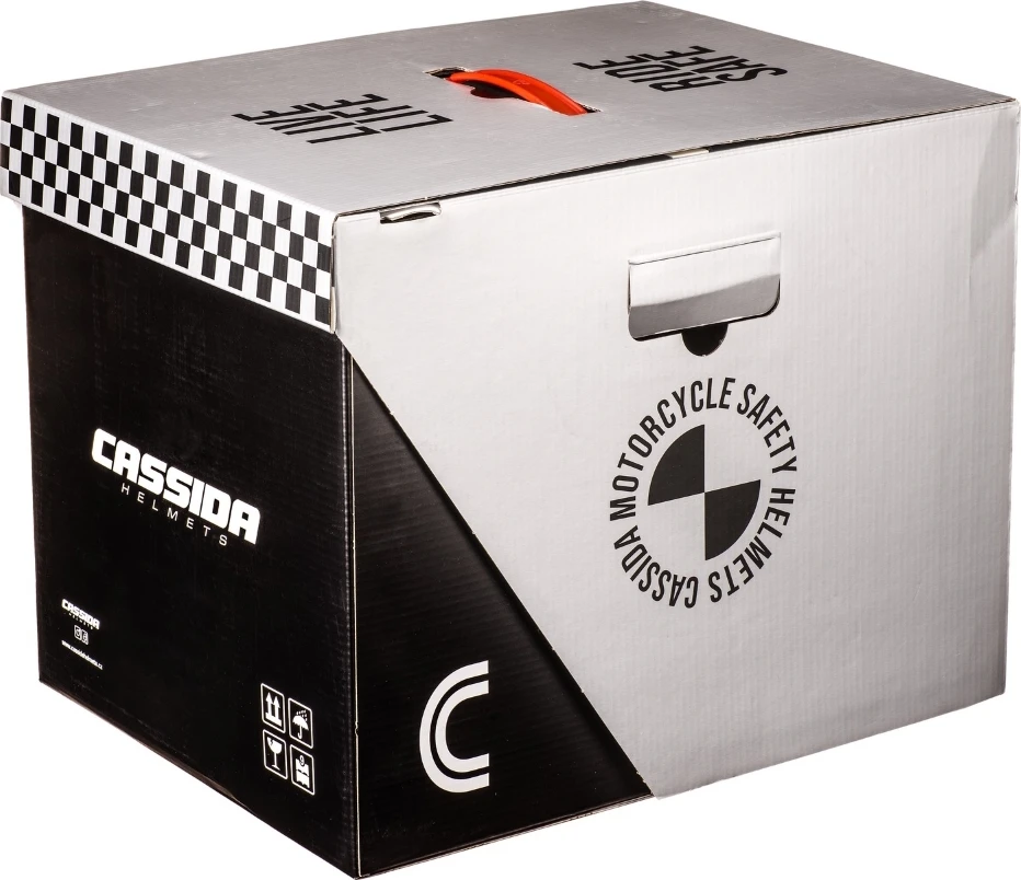 Motociklo šalmas Cassida Integral GT 2.1 Flash, matinė juoda / tamsiai pilka