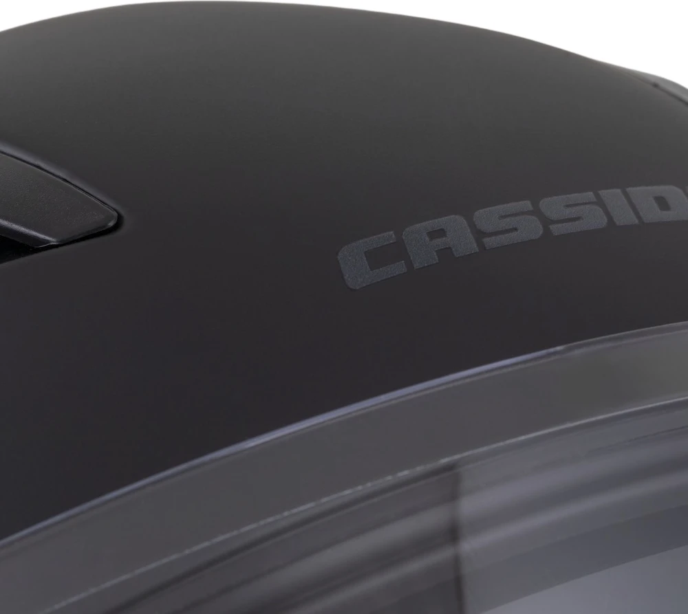 Motociklo šalmas Cassida Orbit Solid matinė juoda/juoda