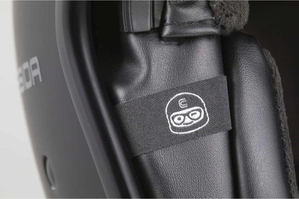 Motociklo šalmas Cassida Oxygen Rondo 2.0 matinis juodas/sidabrinis