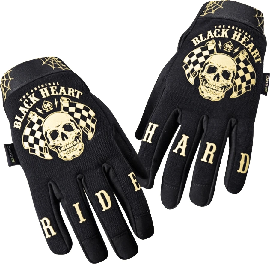 Motorcycle Gloves W-Tec Juodas Heart Restarter
