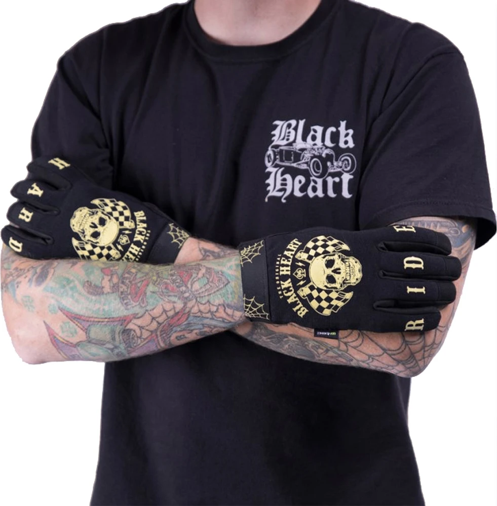 Motorcycle Gloves W-Tec Juodas Heart Restarter