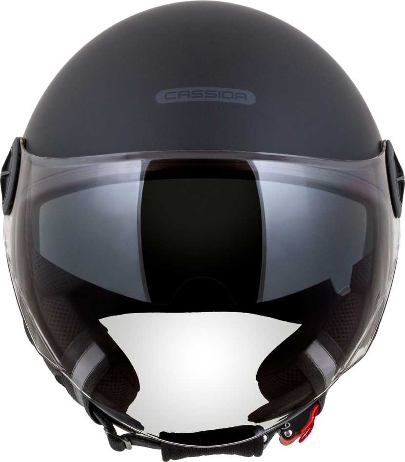 Motorcycle Helmet Cassida Handy Plus Matte Juodas/Gray