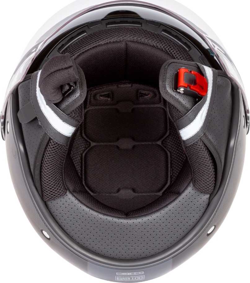 Motorcycle Helmet Cassida Handy Plus Matte Juodas/Gray