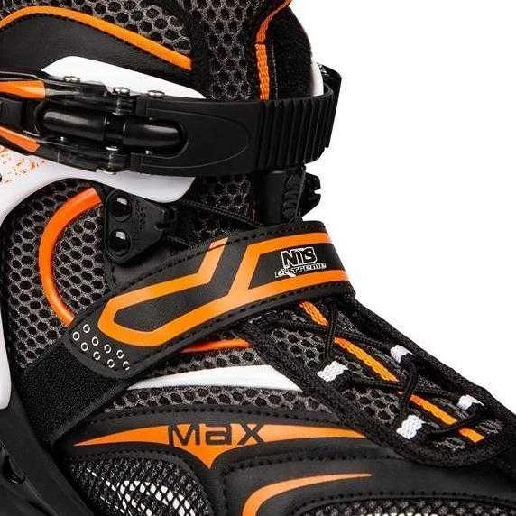 Riedučiai Nils Extreme NA1060S juodi-oranžiniai - 41