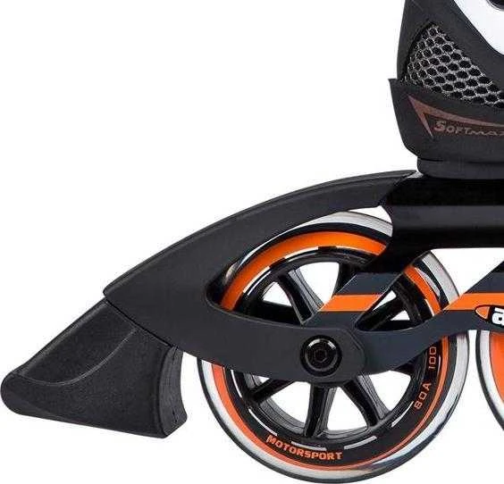 Riedučiai Nils Extreme NA1060S juodi-oranžiniai - 41