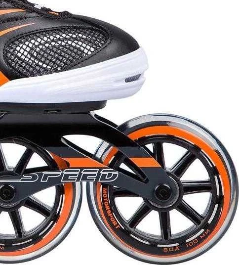 Riedučiai Nils Extreme NA1060S juodi-oranžiniai - 41