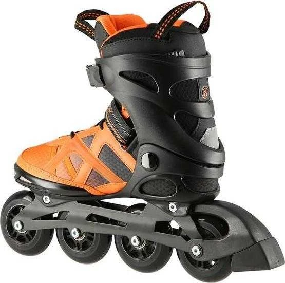 Riedučiai NA14112 Juodas-Oranžinis SIZE 40 IN-LINE SKATES NILS EXTREME