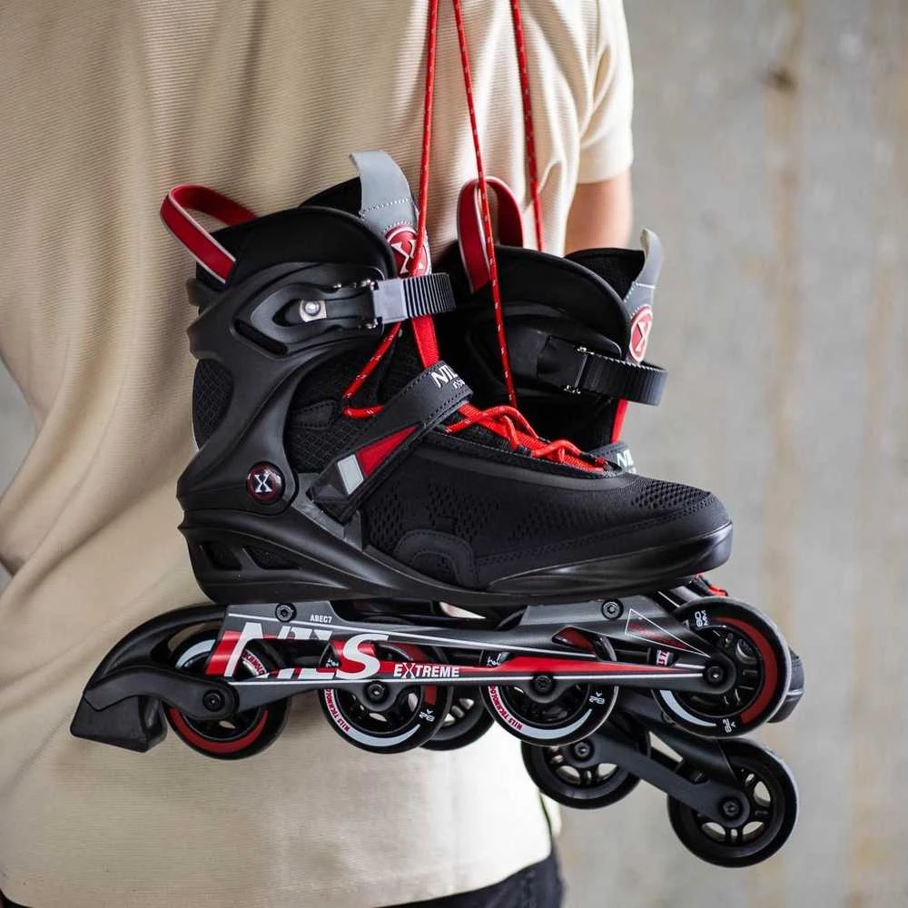 NA14124 JUODOS SPALVOS RIEDUČIAI NILS EXTREME
