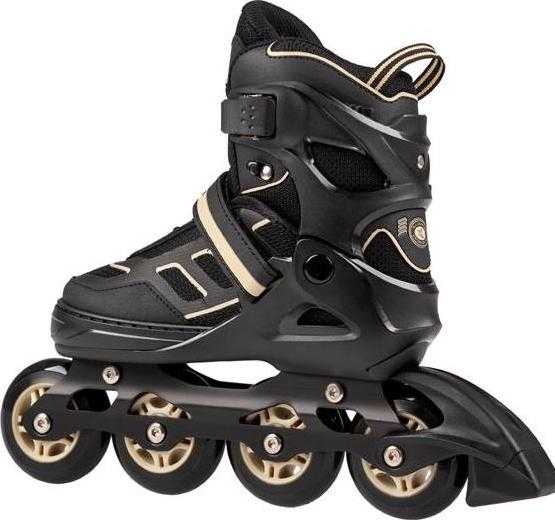 Riedučiai Nils Extreme NA14174 juodi-smėlio sp. - PU80 mm/82A (L 39-42)