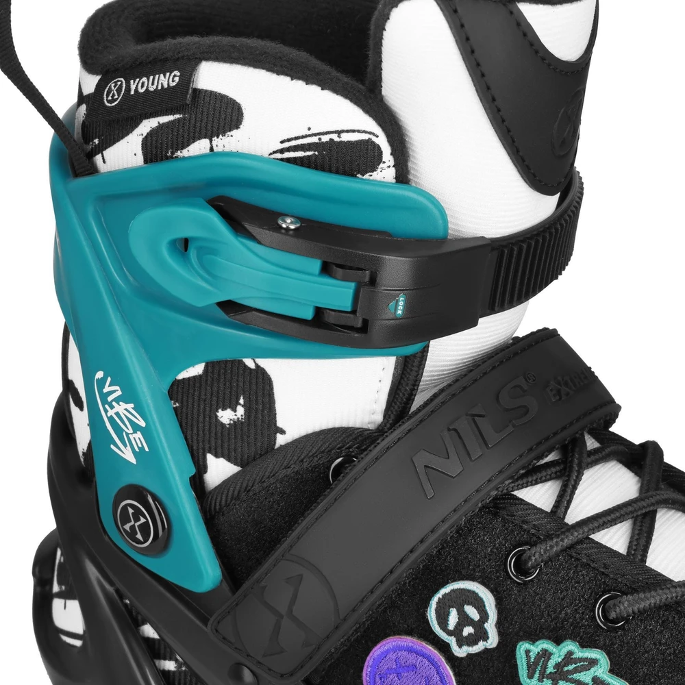 Riedučiai Nils Extreme Vibe NA2053A rožiniai, dydis XS (29-32)