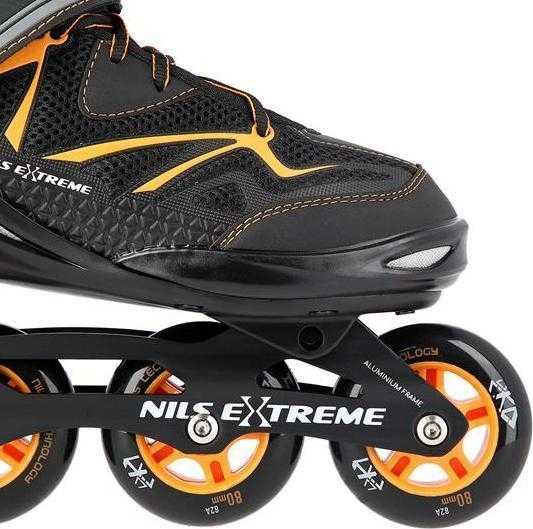 Riedučiai Nils Extreme NA9022 juodi-žali - 38
