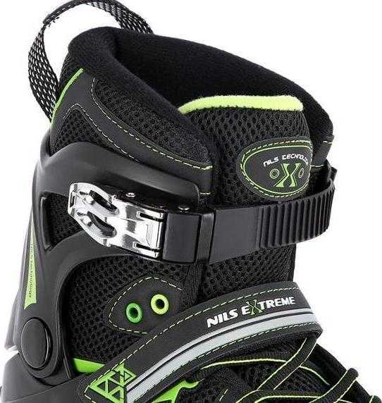 Riedučiai Nils Extreme NA9022 juodi-žali - 38