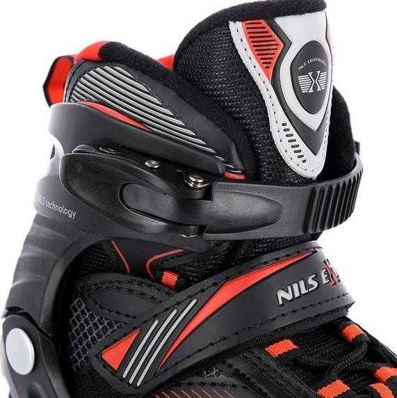 Riedučiai Nils Extreme NA9080 juodi-žali - |PU76 mm/82A L(39-42)|