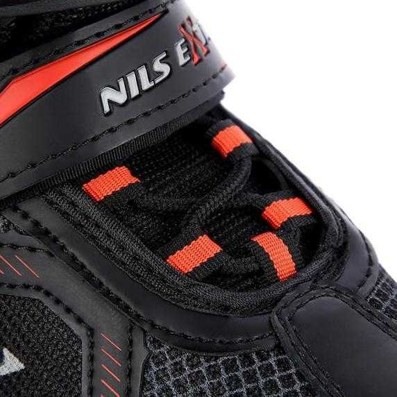 Riedučiai Nils Extreme NA9080 juodi-žali - |PU76 mm/82A L(39-42)|