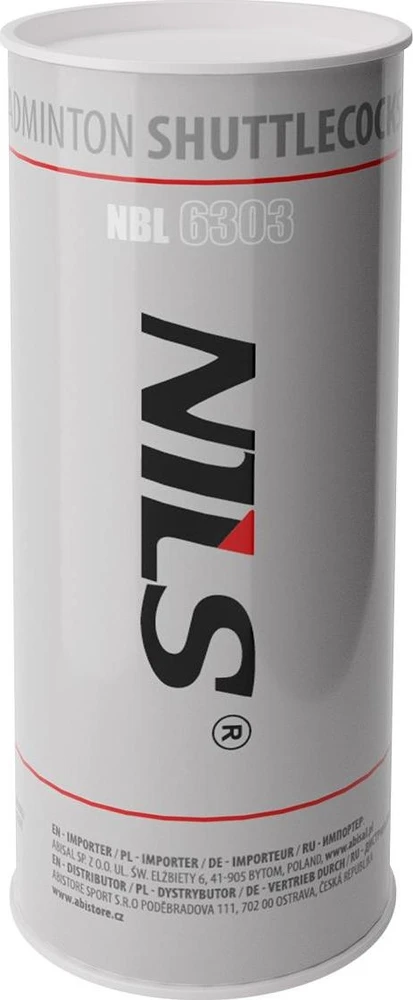 Nailoniniai badmintono plunksniukai Nils NBL6303, 3 vnt.