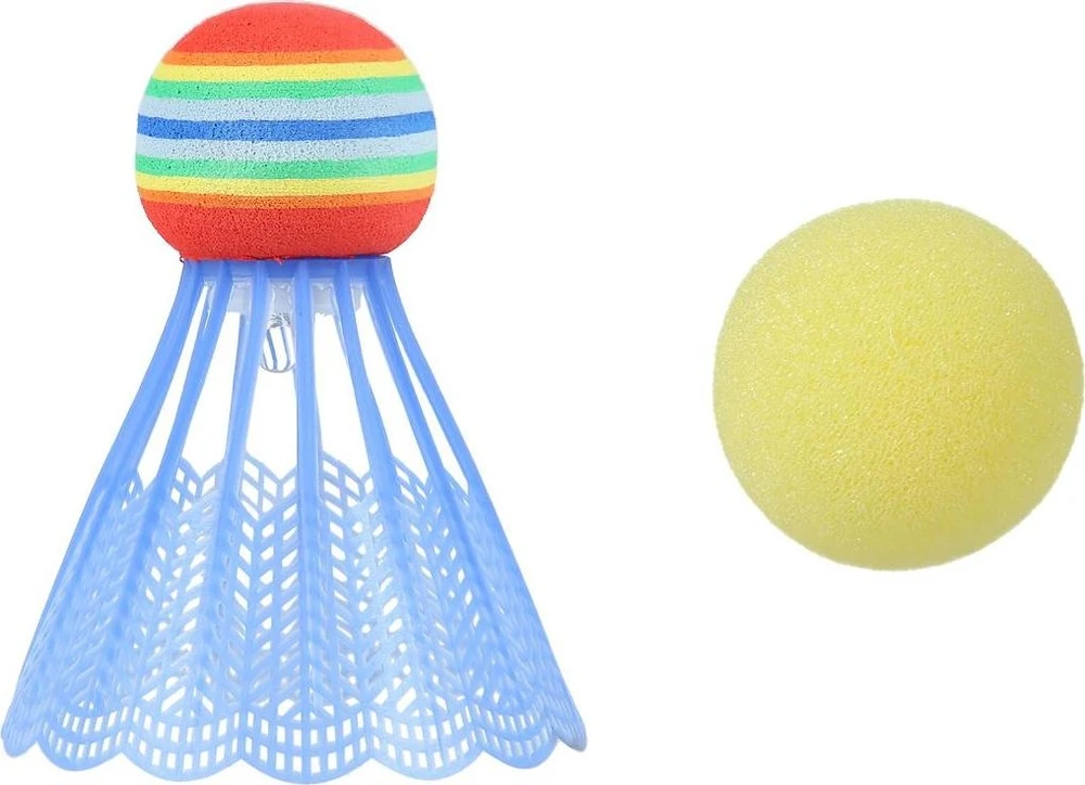 Nailoninis badmintono plunksniukas Nils NBL6092, 1 vnt., su kamuoliuku