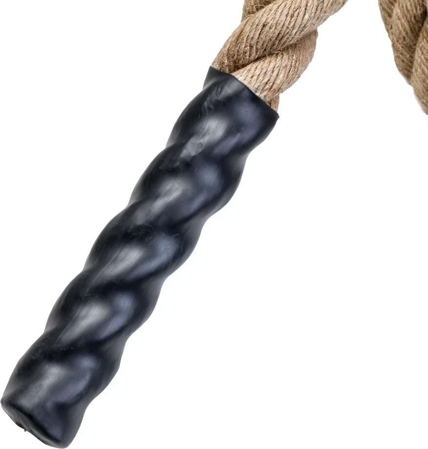 Natūrali jėgos-kovos virvė iš sizalio inSPORTline Waverope Base 15m 50mm 15,8kg