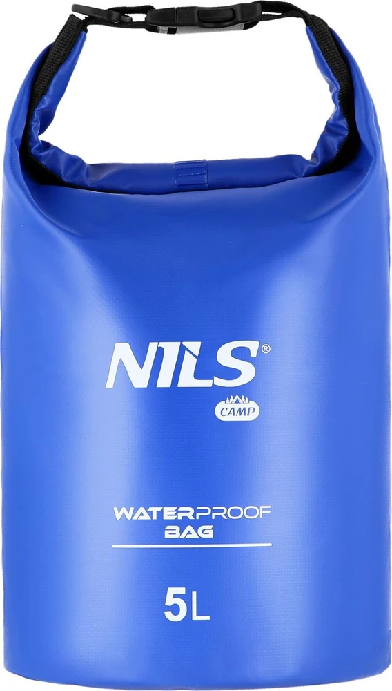 Nils Camp NC1703 vandeniui atsparus krepšys, mėlynas, 5 l