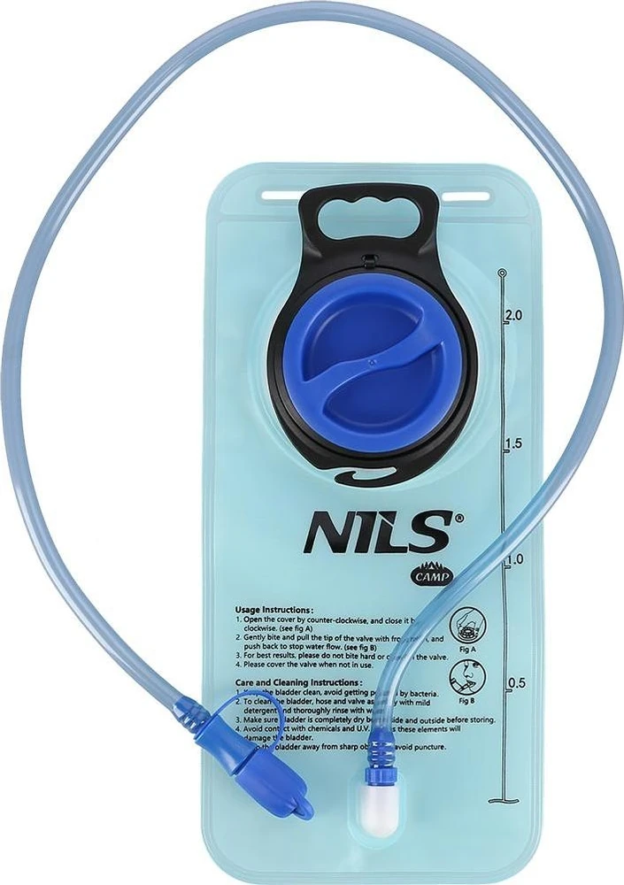 Vandens maišas Nils Camp NC1720, 2 l, mėlynas
