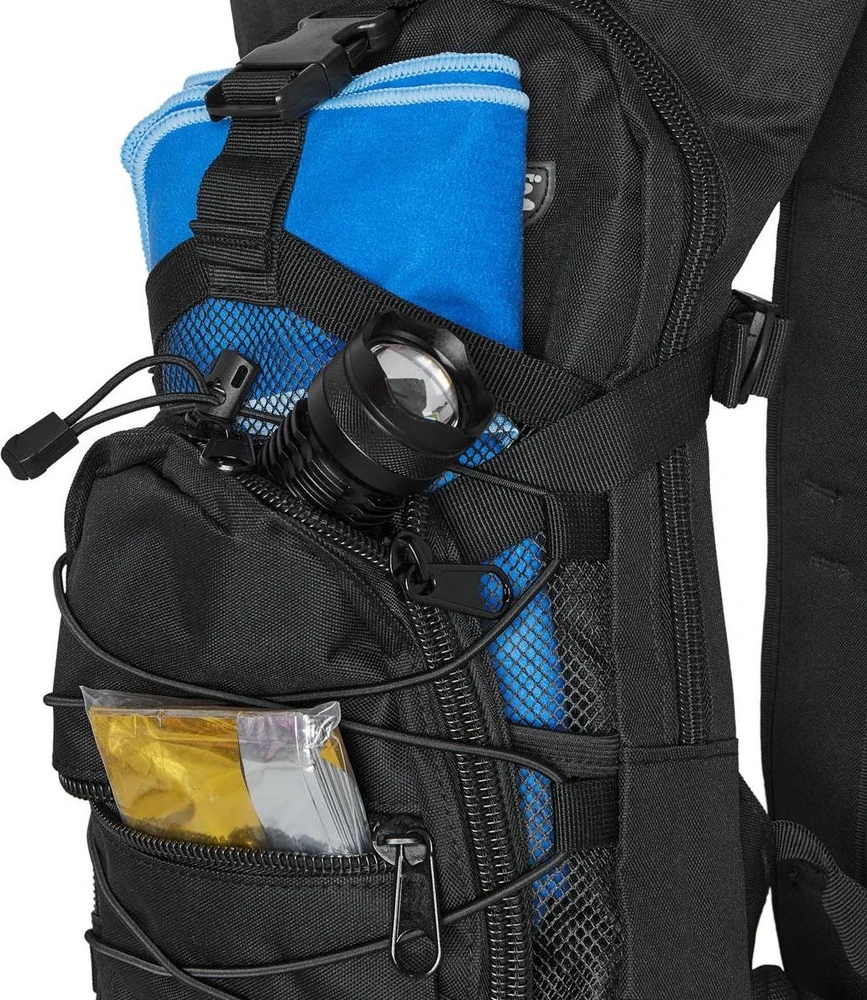 NC1732 Juodas BACKPACK NILS CAMP