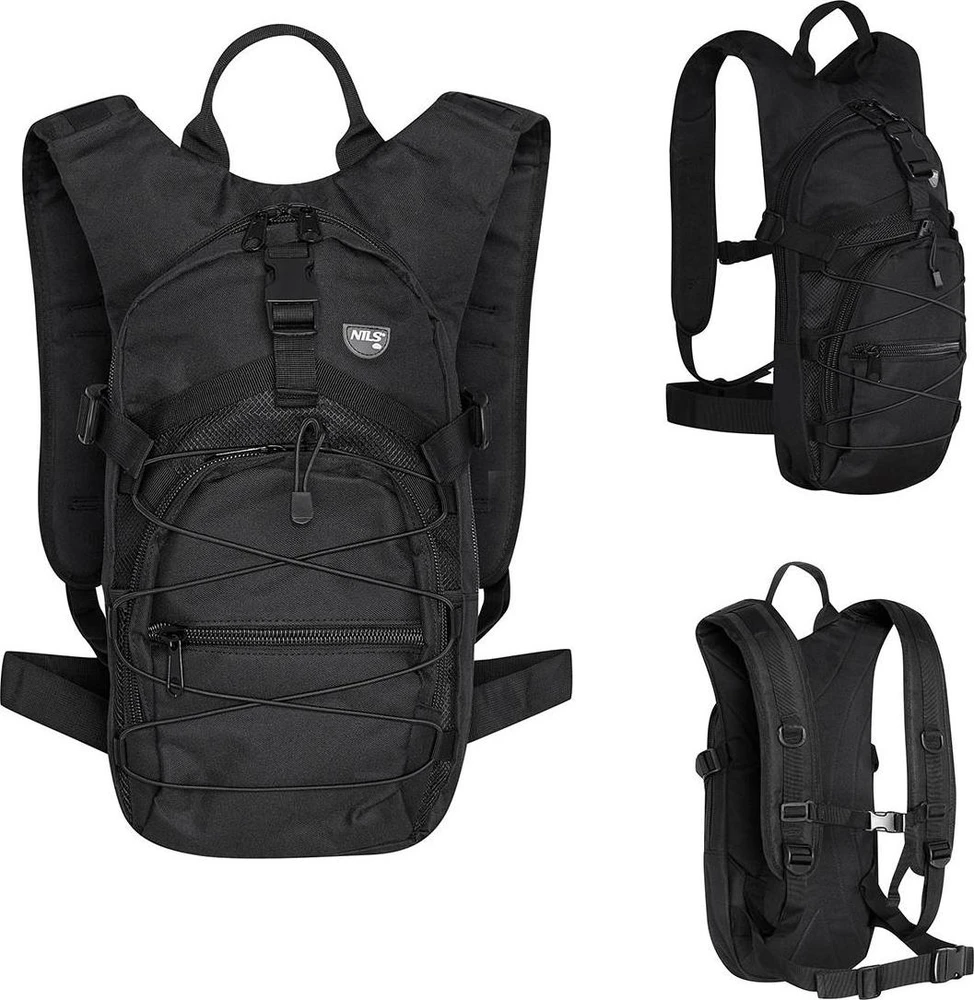 NC1732 Juodas BACKPACK NILS CAMP