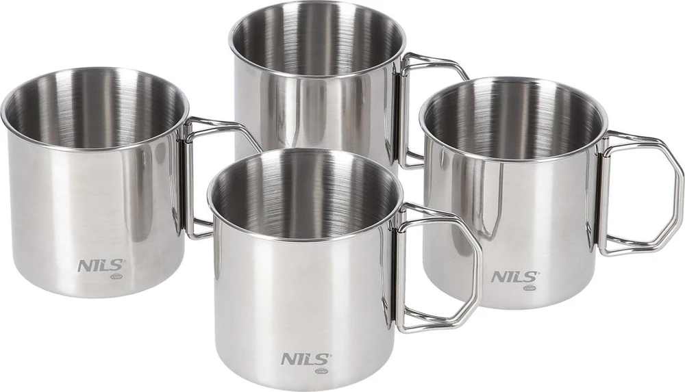 Nils Extreme Nerūdijančio plieno puodelių rinkinys Nils Camp NC1762