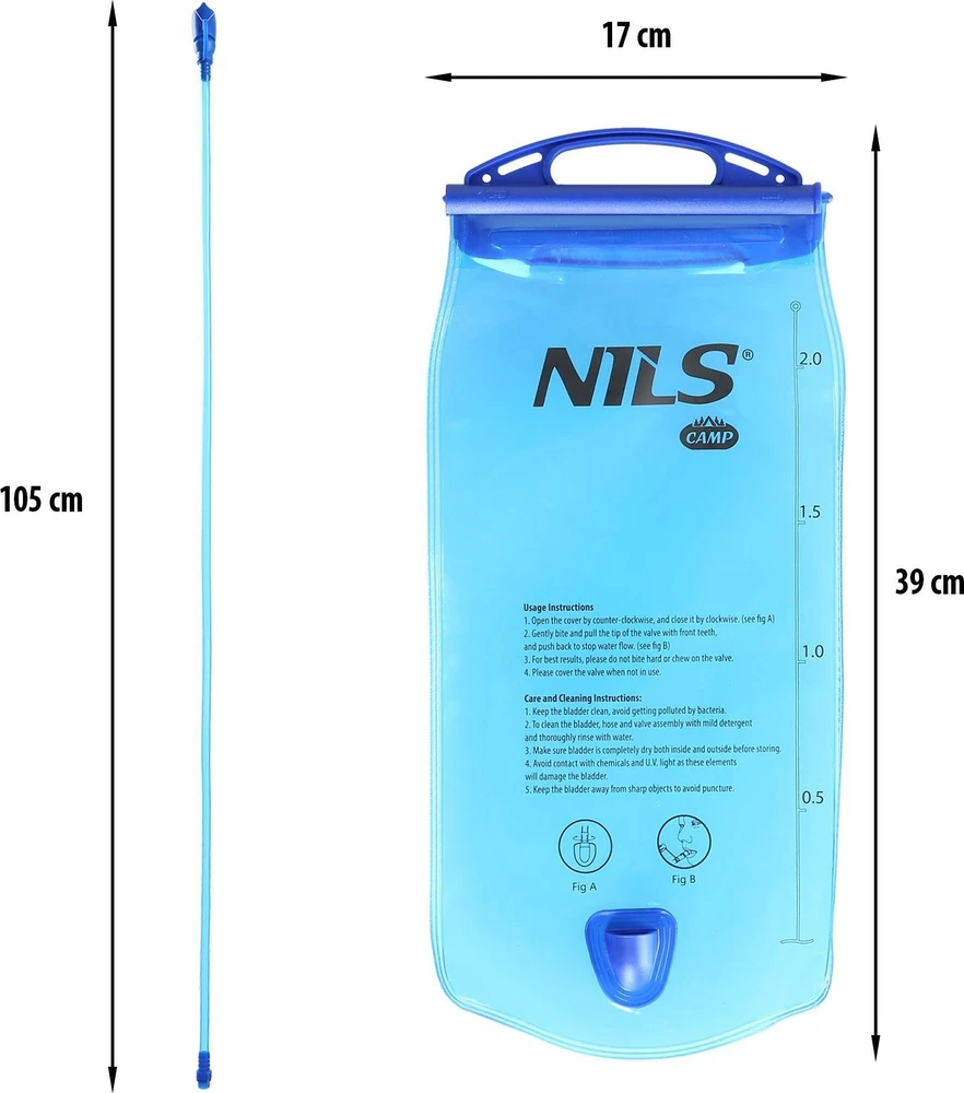 Vandens gertuvė Nils Camp NC1781 Waterskin, 2 l
