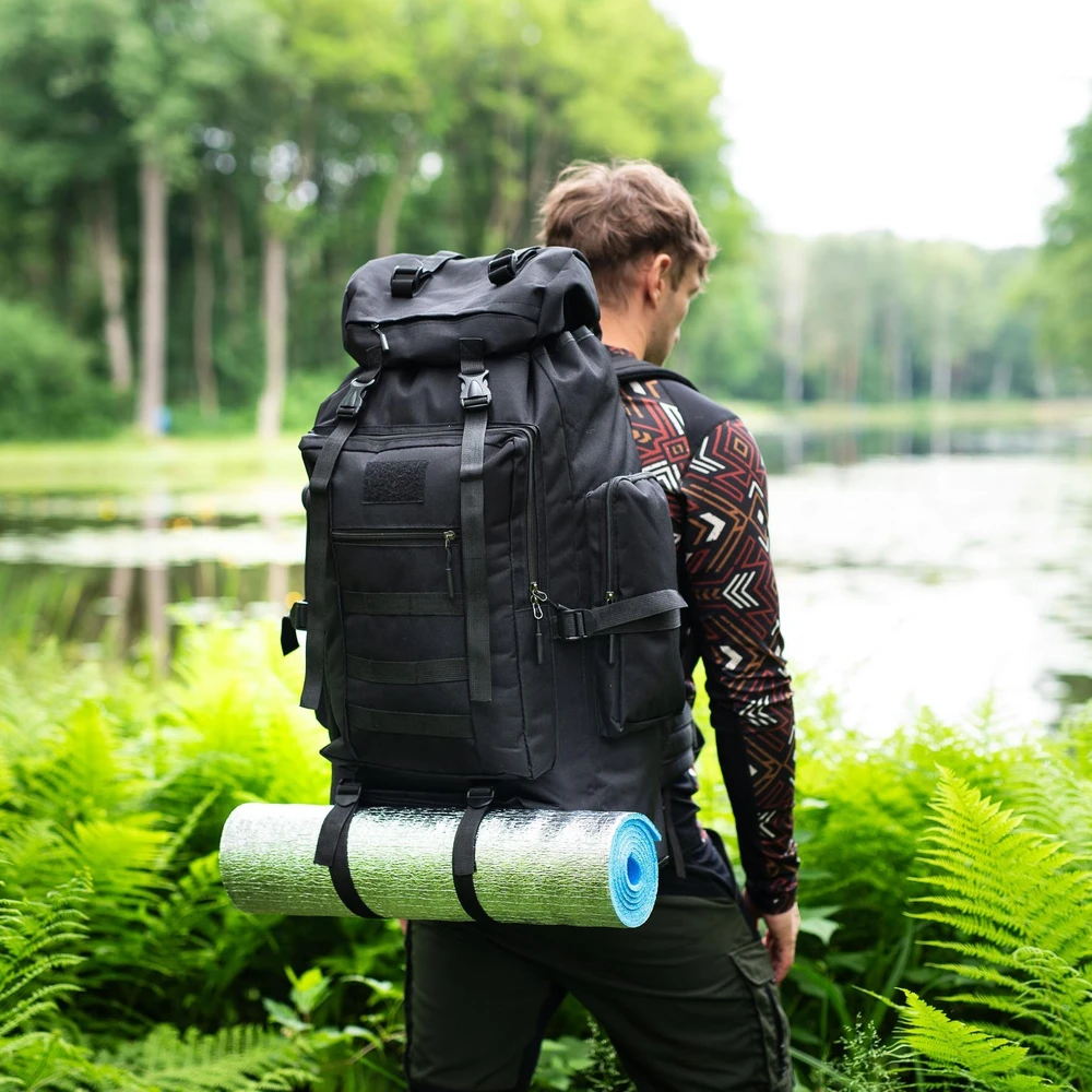 NC1785 TAKTINĖ KUPRINĖ Juodas MAGNUM 100L NILS CAMP