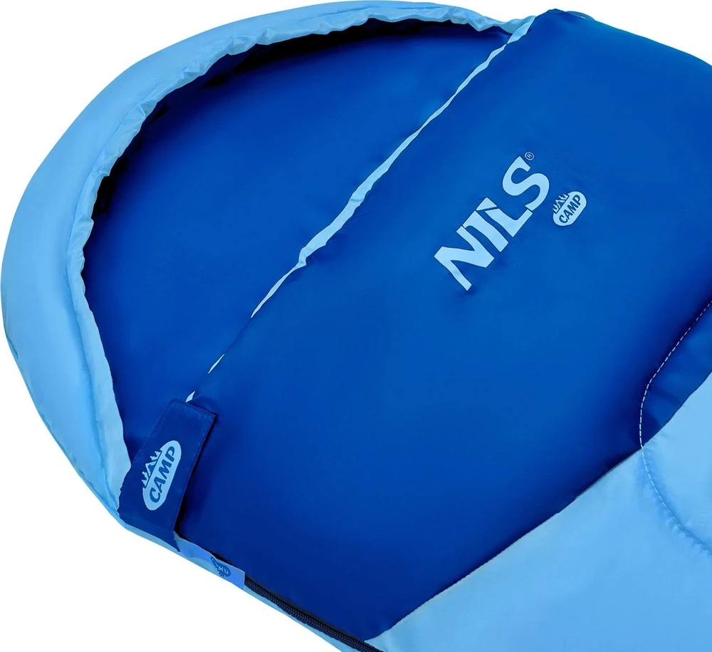 NC2007 Mėlynas SLEEPING BAG JUNIOR NILS CAMP