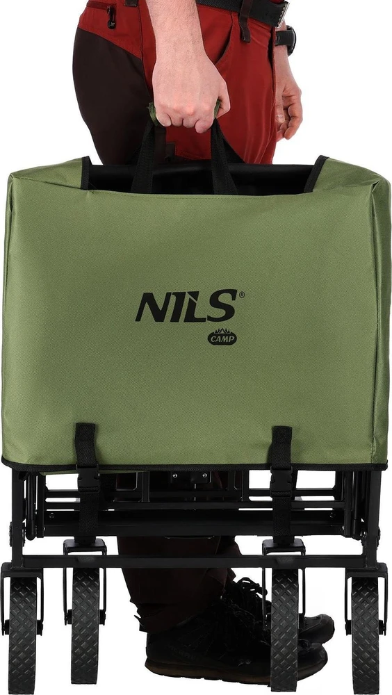Nils Extreme NC2602 Žalias TROLLEY 150L NILS CAMP