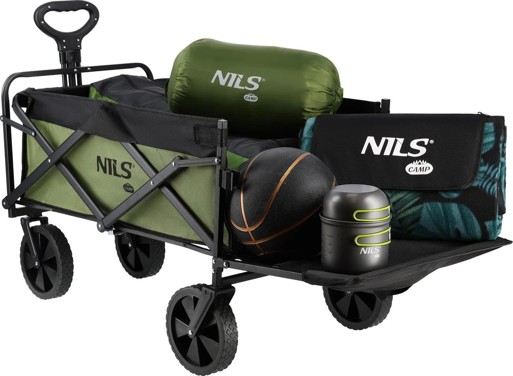 Nils Extreme NC2602 Žalias TROLLEY 150L NILS CAMP