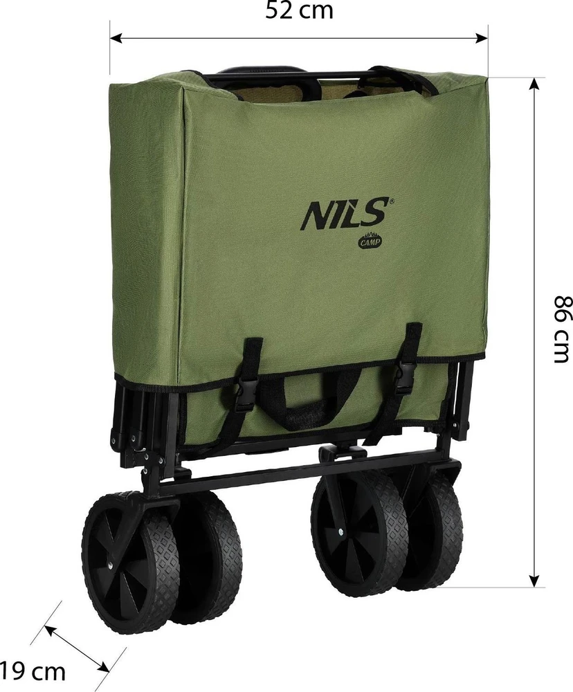 Nils Extreme NC2602 Žalias TROLLEY 150L NILS CAMP