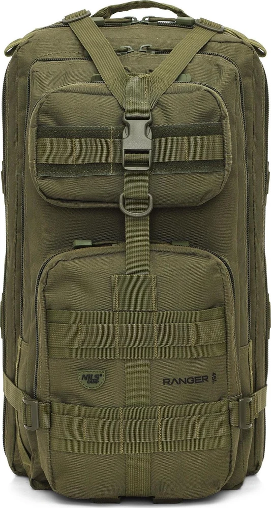 NC3902 Ranger taktinė kuprinė, žalia, 45 l, NILS Camp