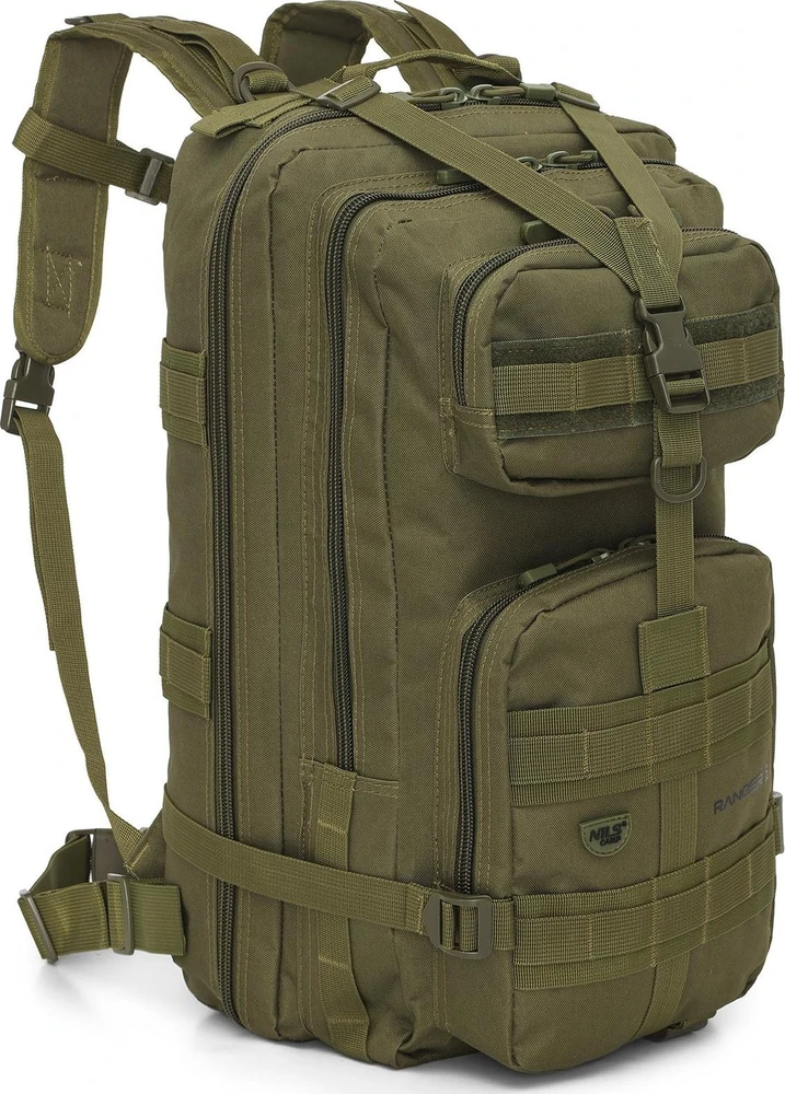 NC3902 Ranger taktinė kuprinė, žalia, 45 l, NILS Camp