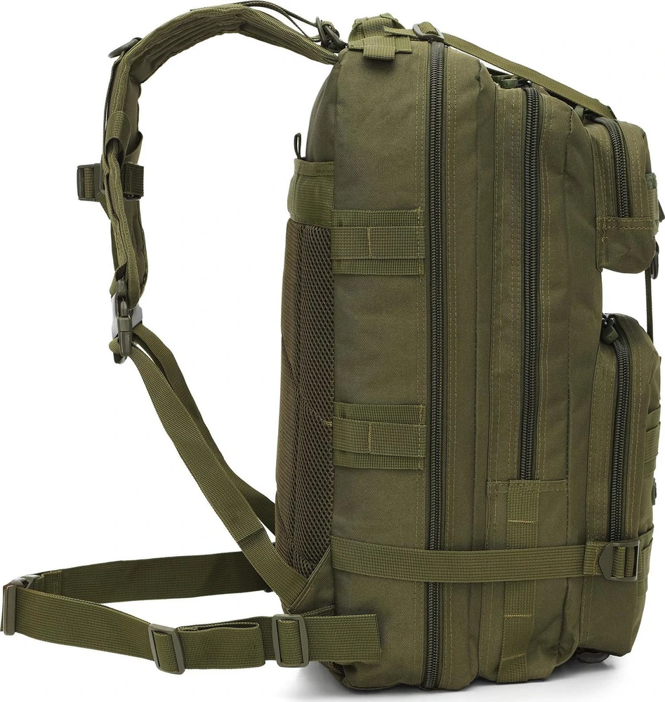 NC3902 Ranger taktinė kuprinė, žalia, 45 l, NILS Camp