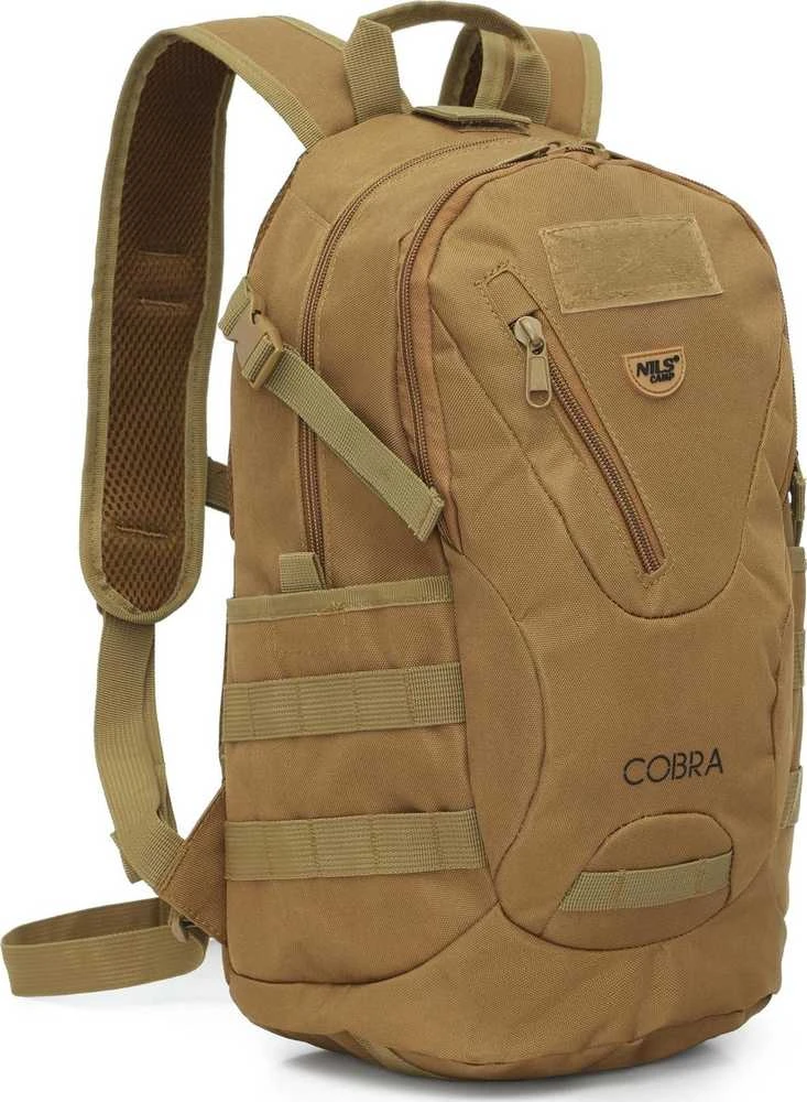 NC3905 COBRA TAKTINĖ KUPRINĖ RUDA 25L NILS CAMP