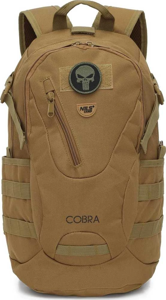 NC3905 COBRA TAKTINĖ KUPRINĖ RUDA 25L NILS CAMP