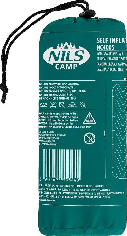 NC4005 TAMSIAI ŽALIAS TURISTINIS KILIMĖLIS NILS CAMP