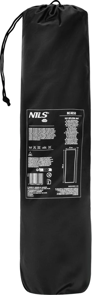 Savaime prisipučiantis kilimėlis Nils Camp NC4050, juodas