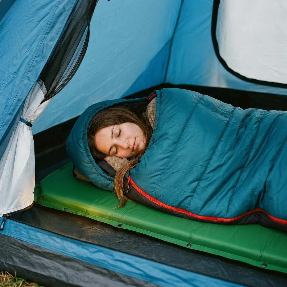 Savaime prisipučiantis kilimėlis Nils Camp NC4050, žalias