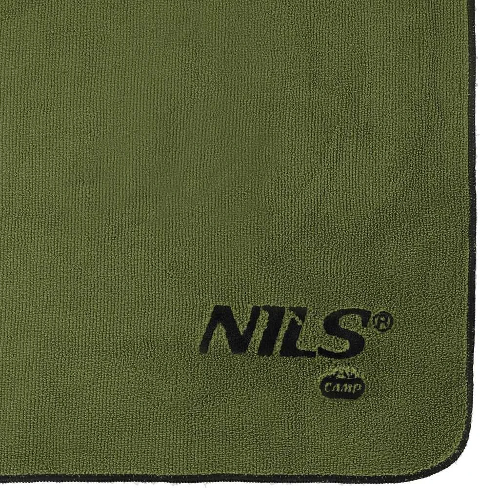 Rankšluostis NCR15 MILITARY KHAKI MICROFIBER TOWEL 120x60 cm Nils Camp