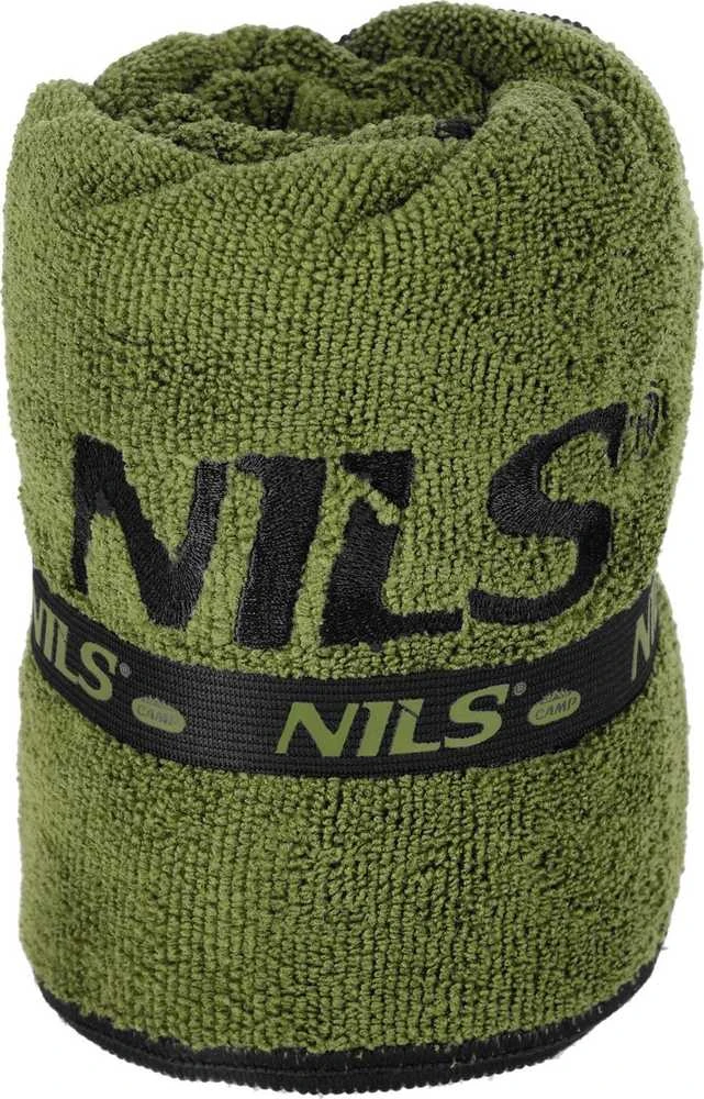 Rankšluostis NCR15 MILITARY KHAKI MICROFIBER TOWEL 120x60 cm Nils Camp