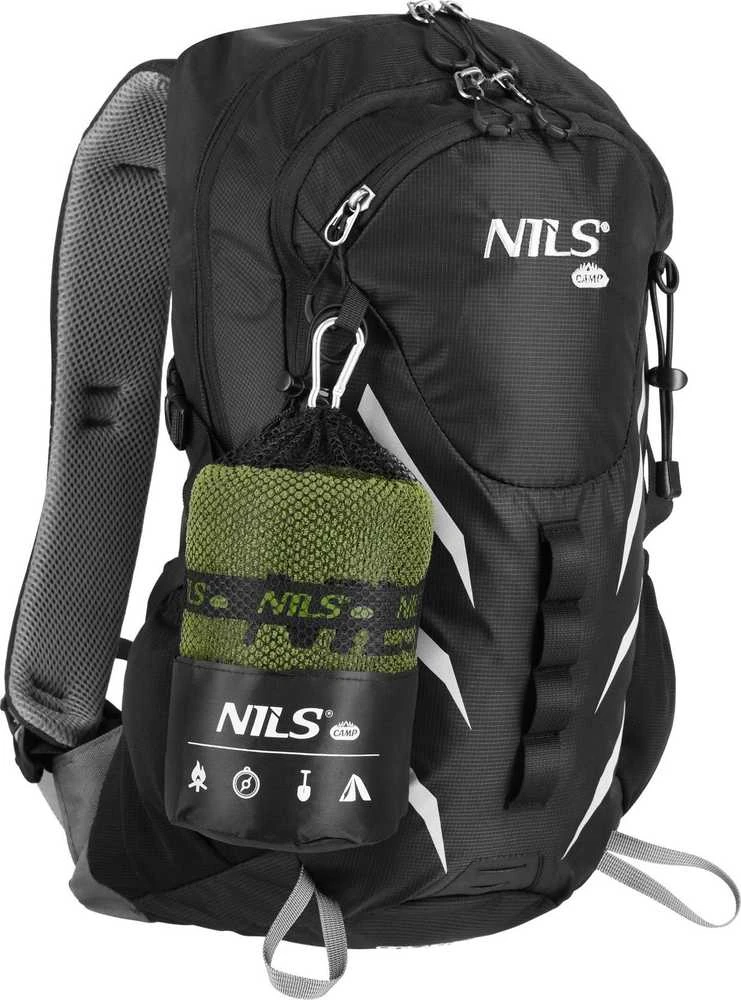Rankšluostis NCR15 MILITARY KHAKI MICROFIBER TOWEL 120x60 cm Nils Camp