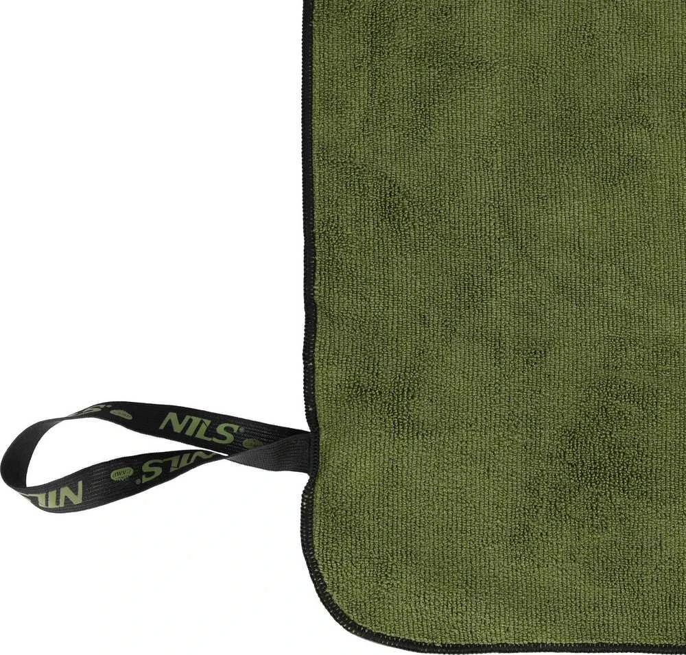 Rankšluostis NCR15 MILITARY KHAKI MICROFIBER TOWEL 120x60 cm Nils Camp