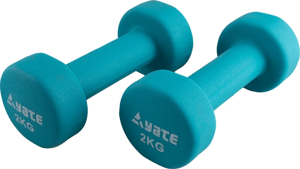 Neopreniniai fitneso hanteliai Yate 2vnt. x 2kg